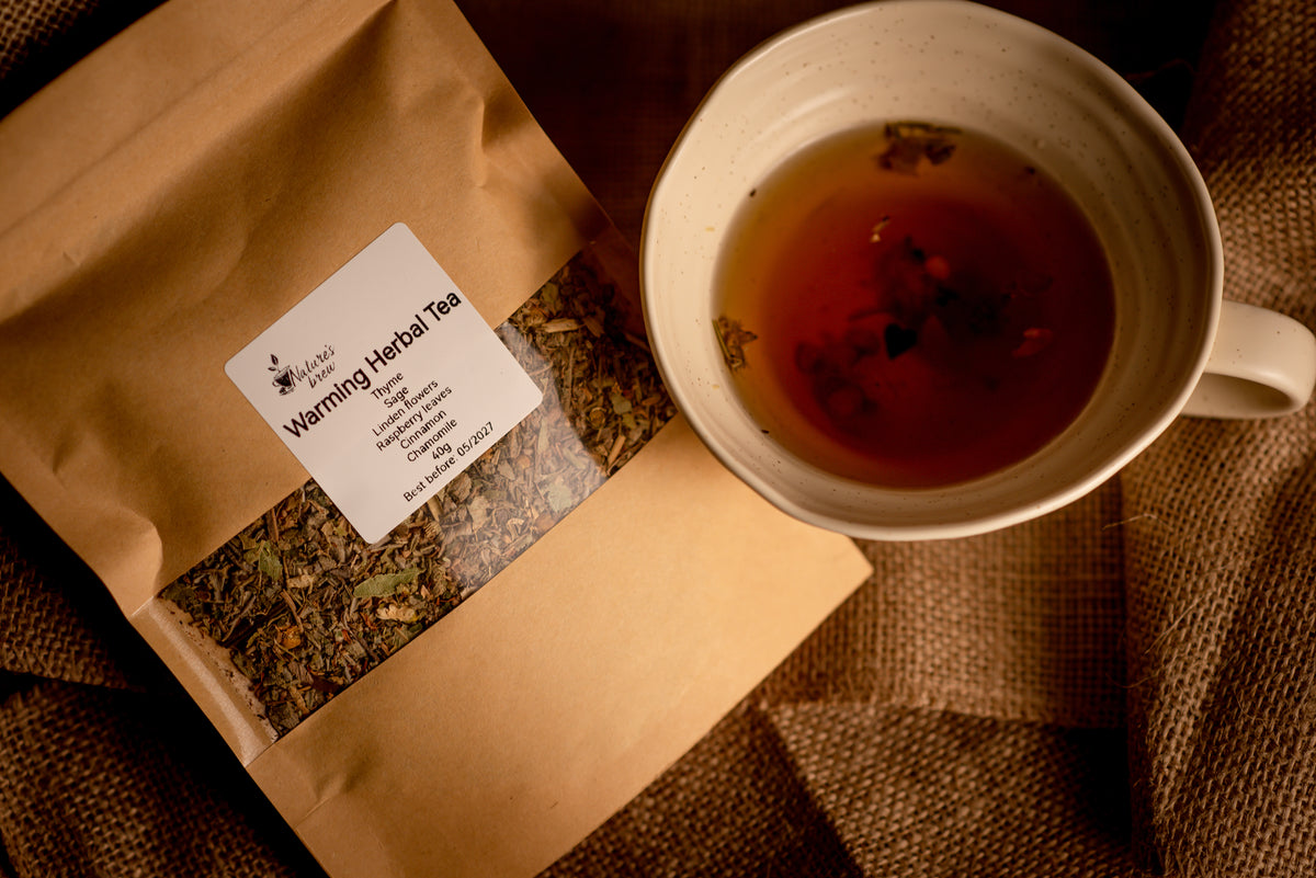 Warming Herbal Blend tea – Nature's Brew Rituals