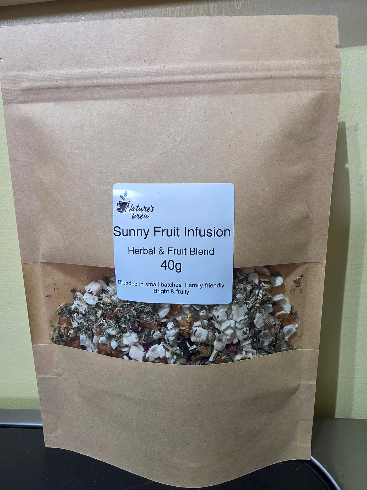 Sunny Fruit Infusion fruit and herbal tea – Nature's Brew Rituals