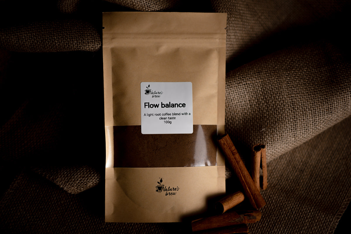 Flow Balance roasted root blend coffee alternative – Nature's Brew Rituals