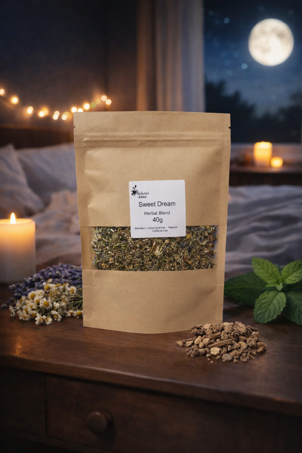 Sweet Dream herbal blend for restful evenings – Nature's Brew Rituals