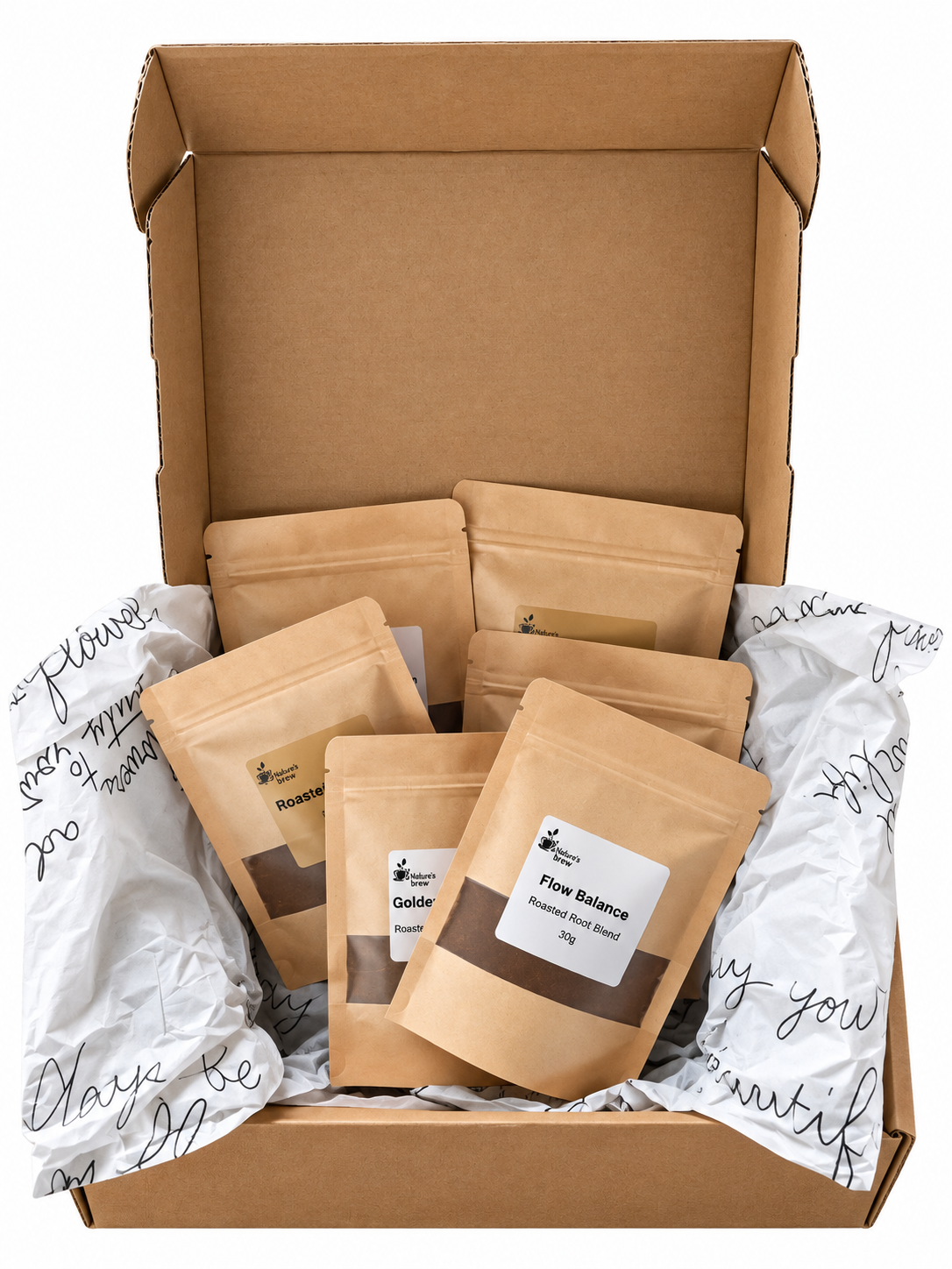 Root Adventure Collection gift set of 6 natural blends – Nature's Brew Rituals
