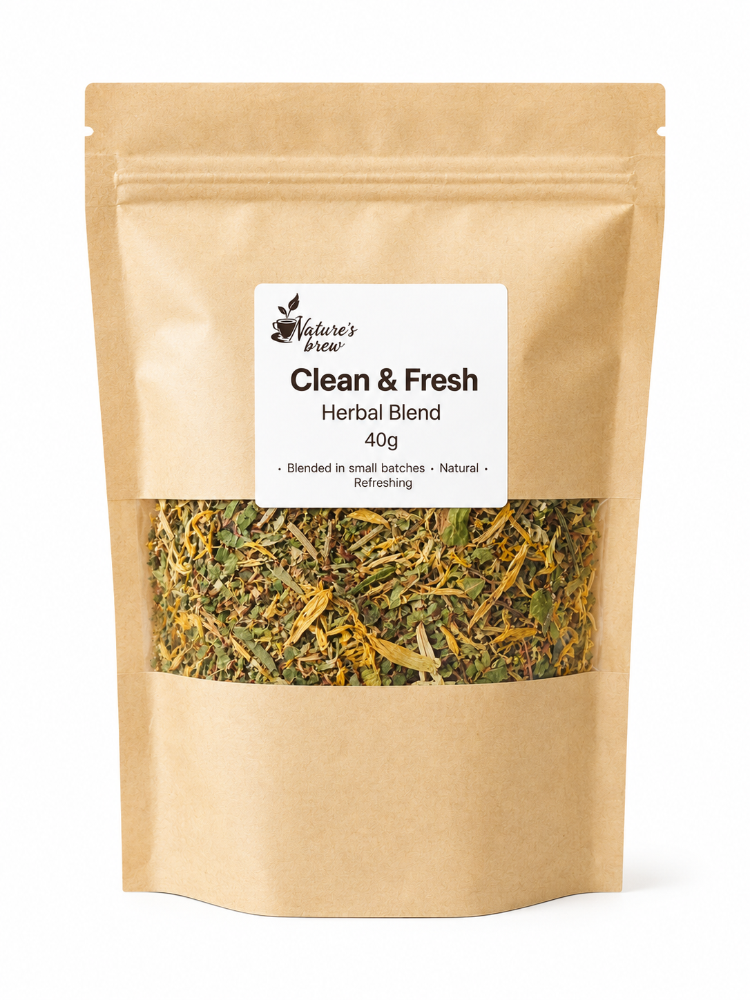 Clean & Fresh Herbal Blend tea – Nature's Brew Rituals