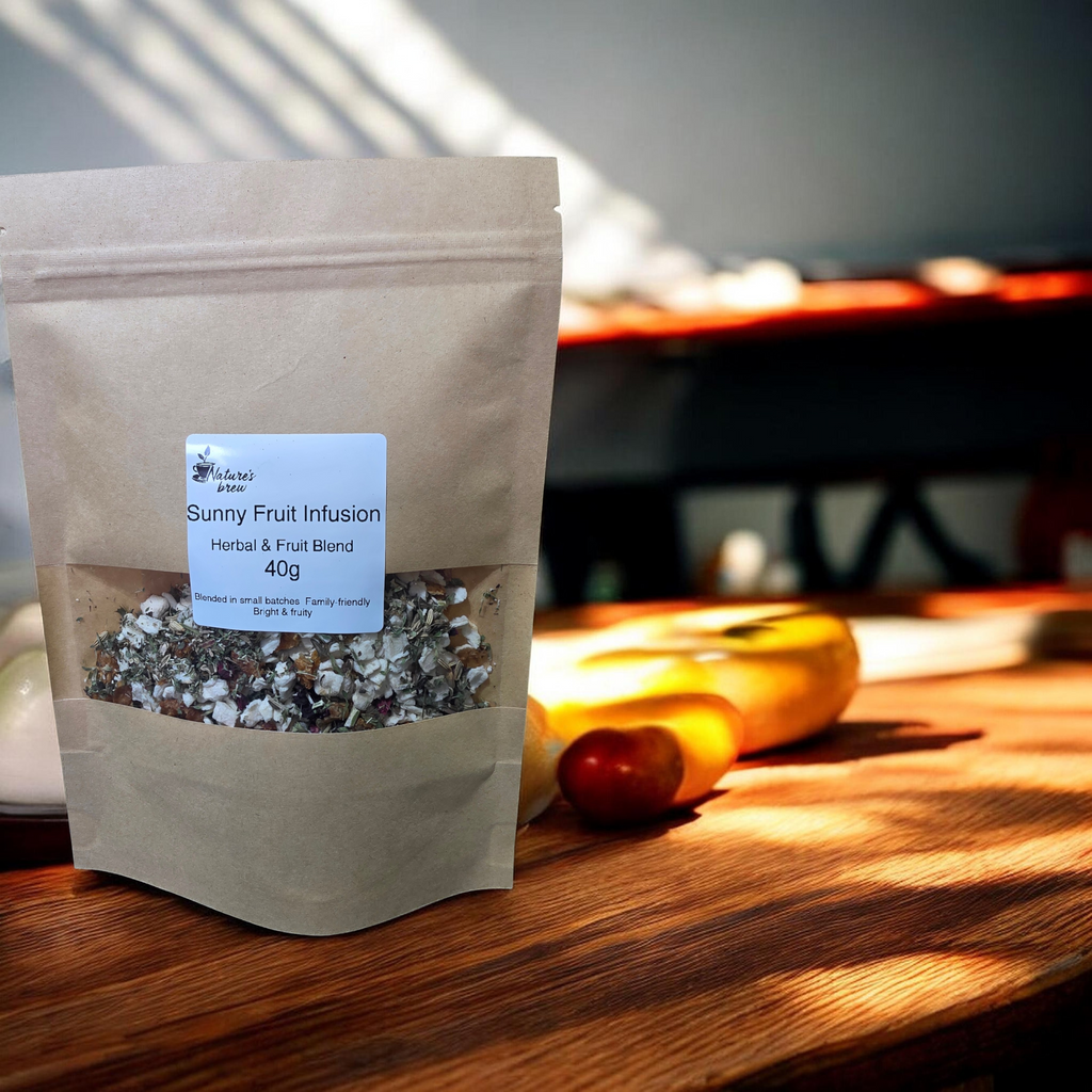 Sunny Fruit Infusion fruit and herbal tea – Nature's Brew Rituals